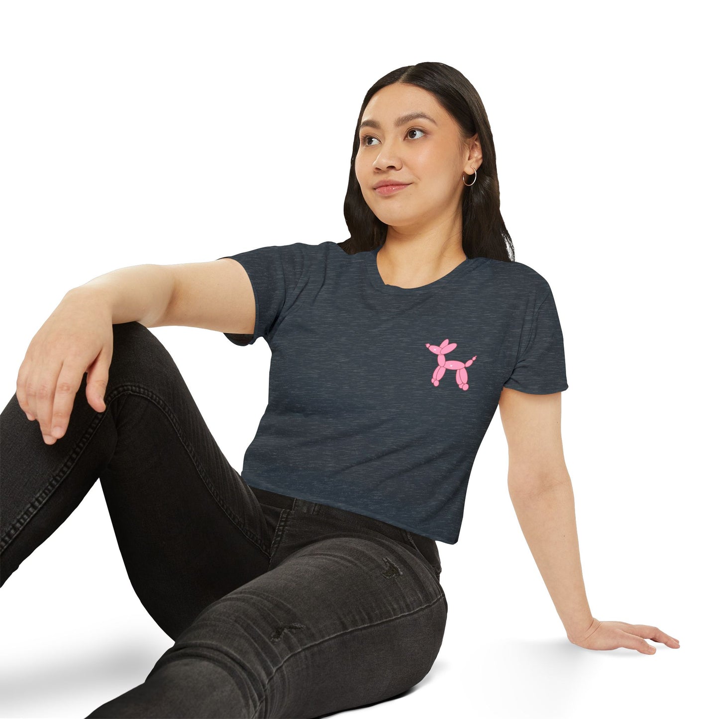 Disco Frog Crop Top