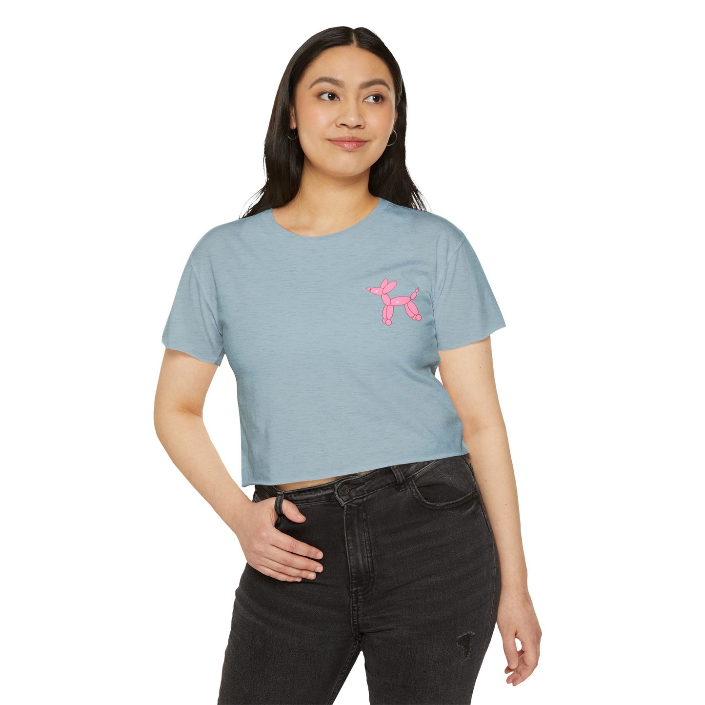 Disco Frog Crop Top