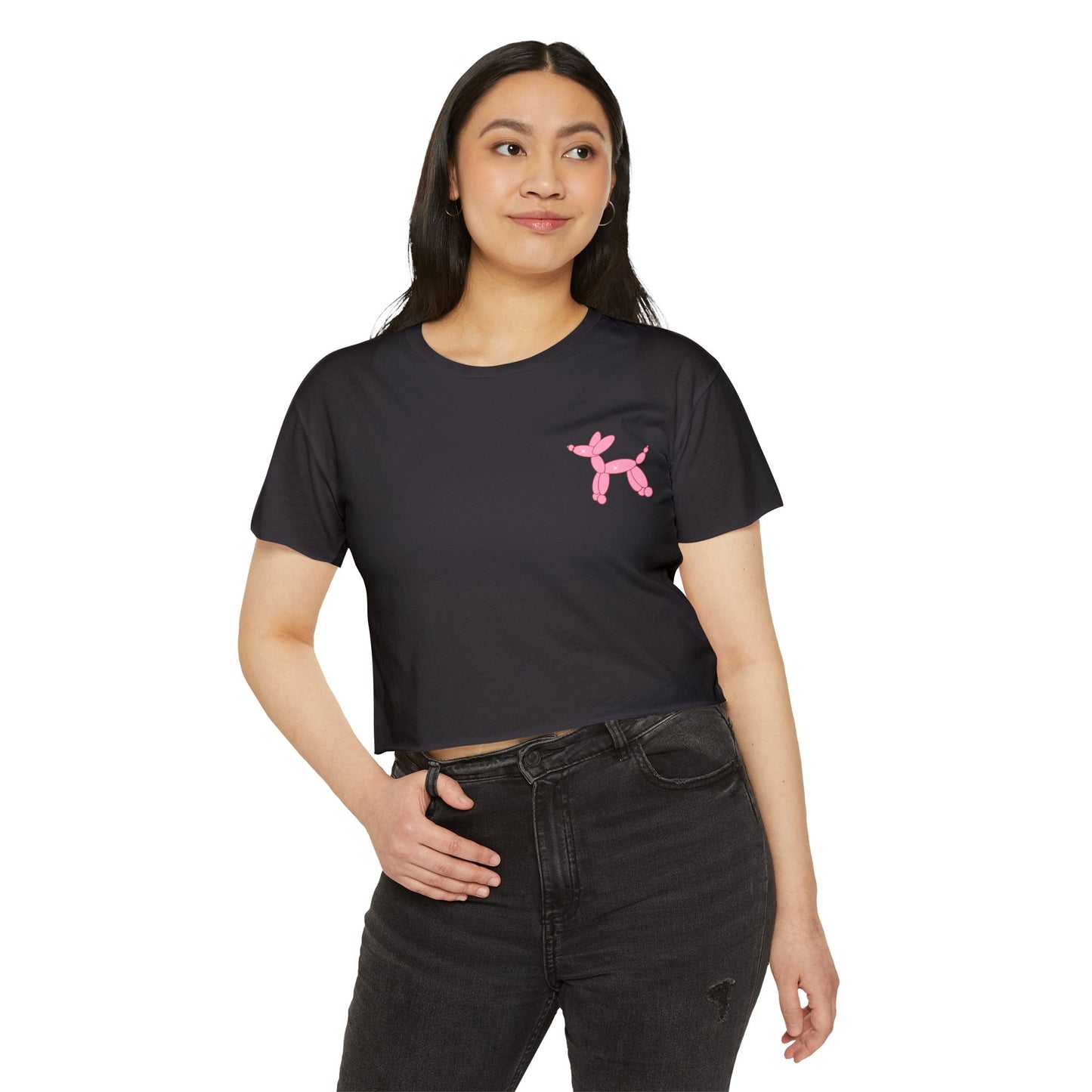 Disco Frog Crop Top