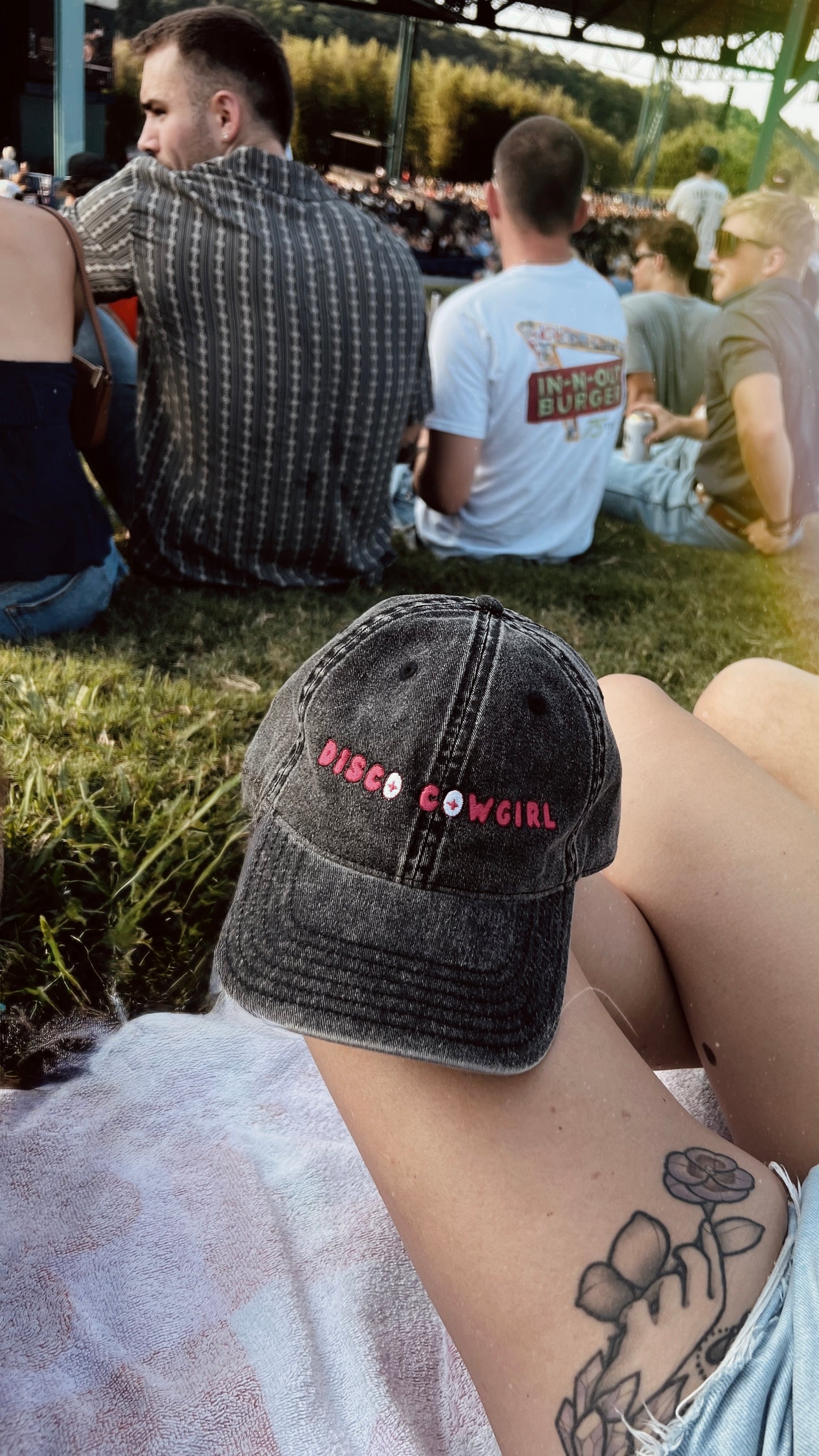 Disco Cowgirl Dad Hat (Embroidered) - Unisex
