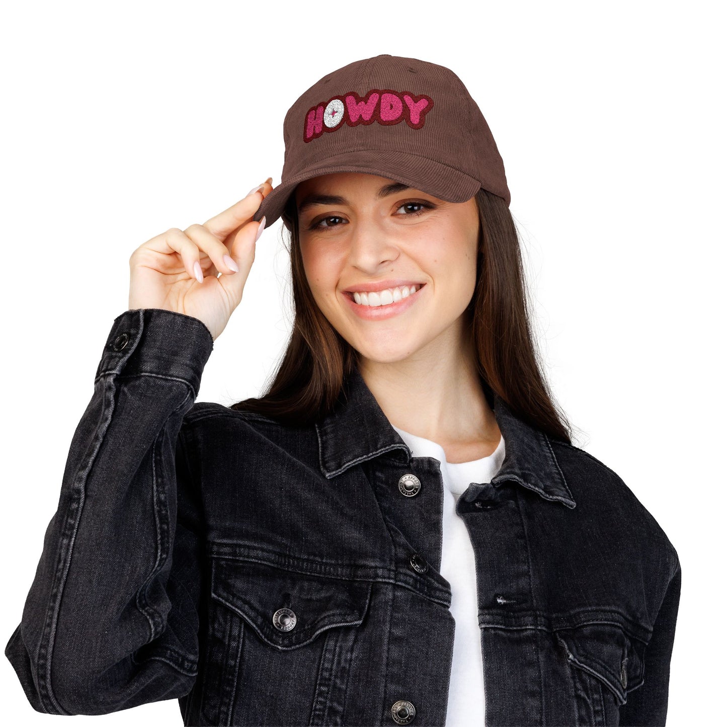Howdy Corduroy Cap (Embroidered) - Unisex