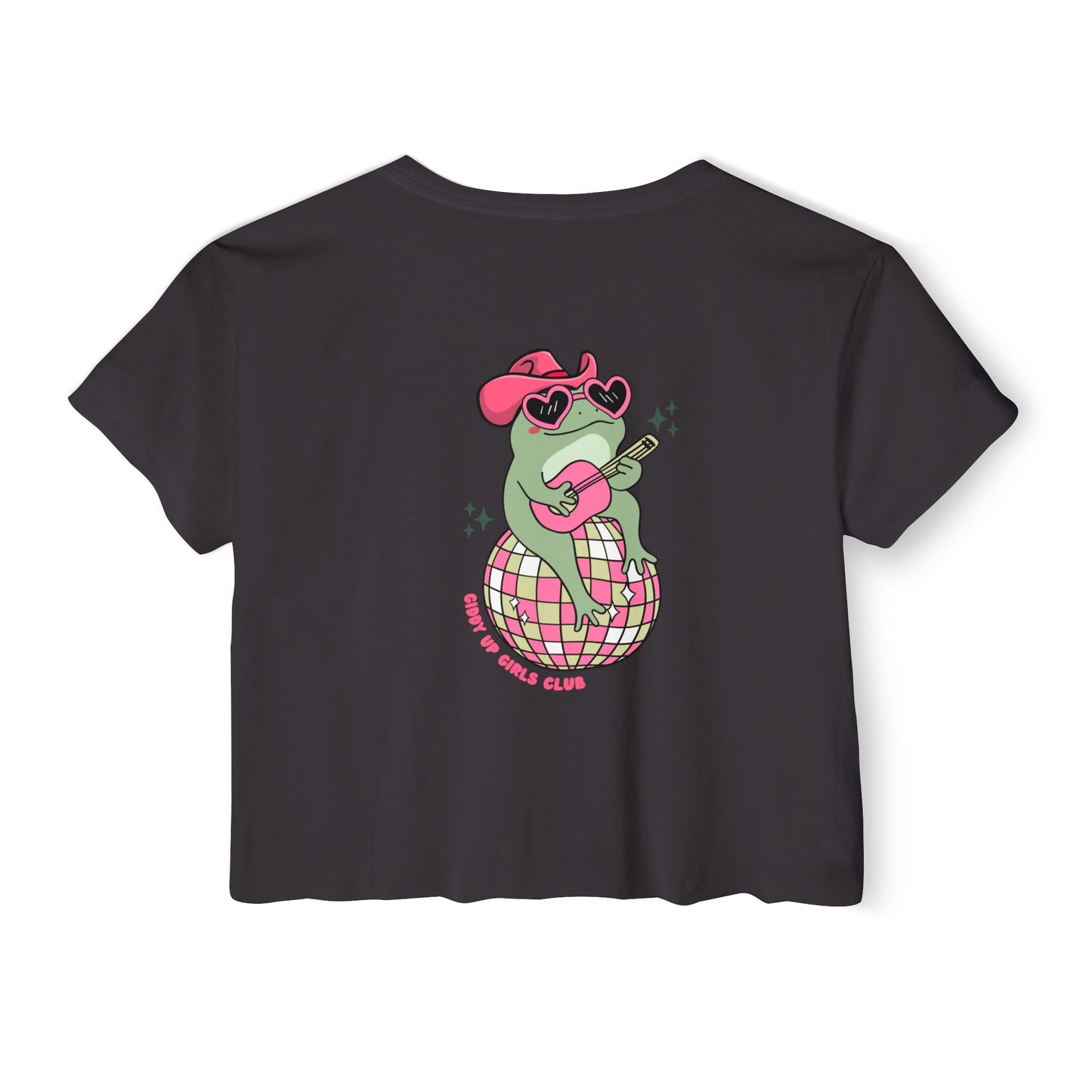 Disco Frog Crop Top