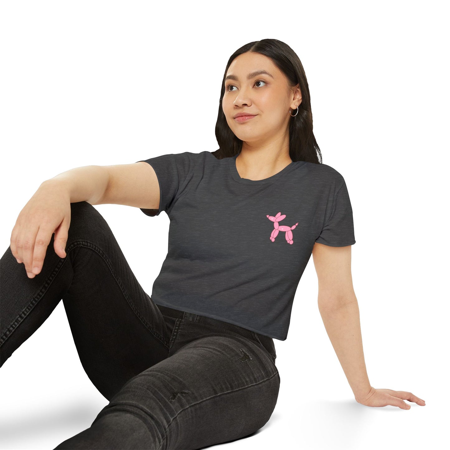 Disco Frog Crop Top